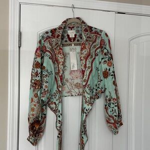 Camilla Multicolor Floral Blouse
